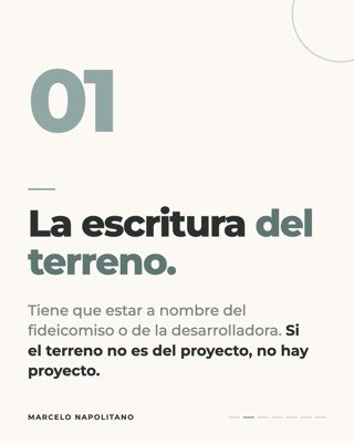 Antes de comprar en pozo, pedí estas 5 cosas · slide 2